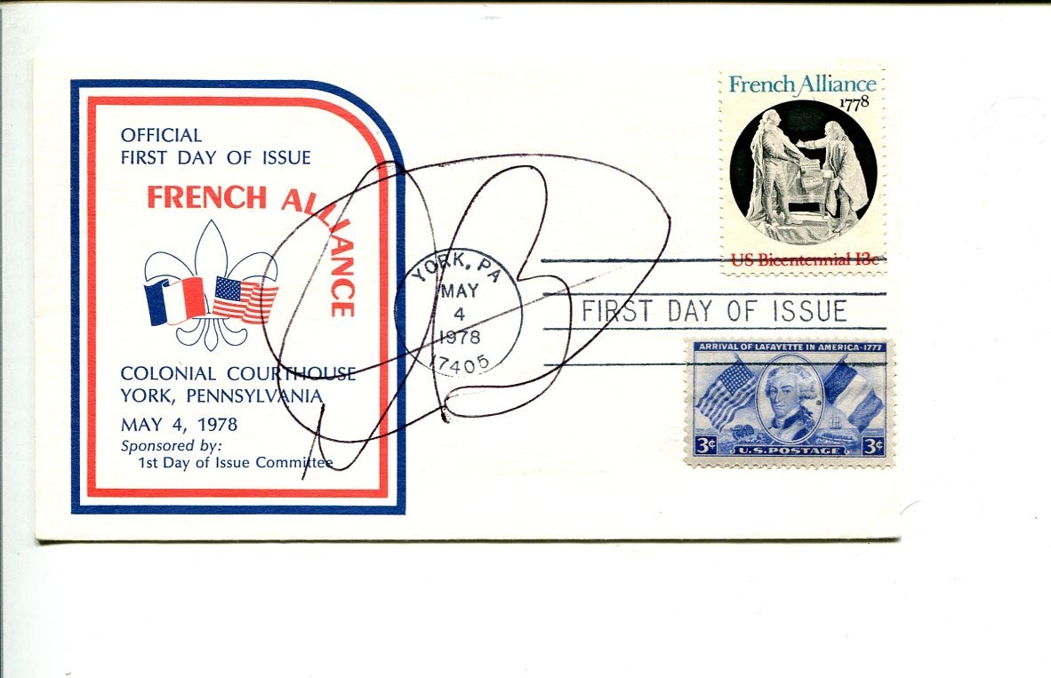 Dean Byington Famous American Artist Rare Signed Autograph FDC