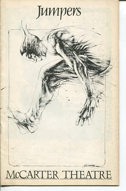 BARRY BOYS KATHERINE MCGRATH BARRY BOYS TOM STOPPARD JUMPERS BRITISH PLAYBILL COLLECTIBLE MEMORABILIA