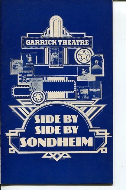 Maggie Fitzgibbon Gay Soper Stephen Side By Side By Sondheim 1977 Playbill