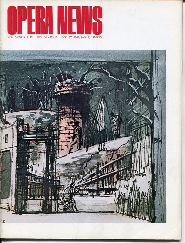 Gian Carlo Menotti Marilyn Horne Jean-Pierre Ponnelle Dec 27 1970 Opera News
