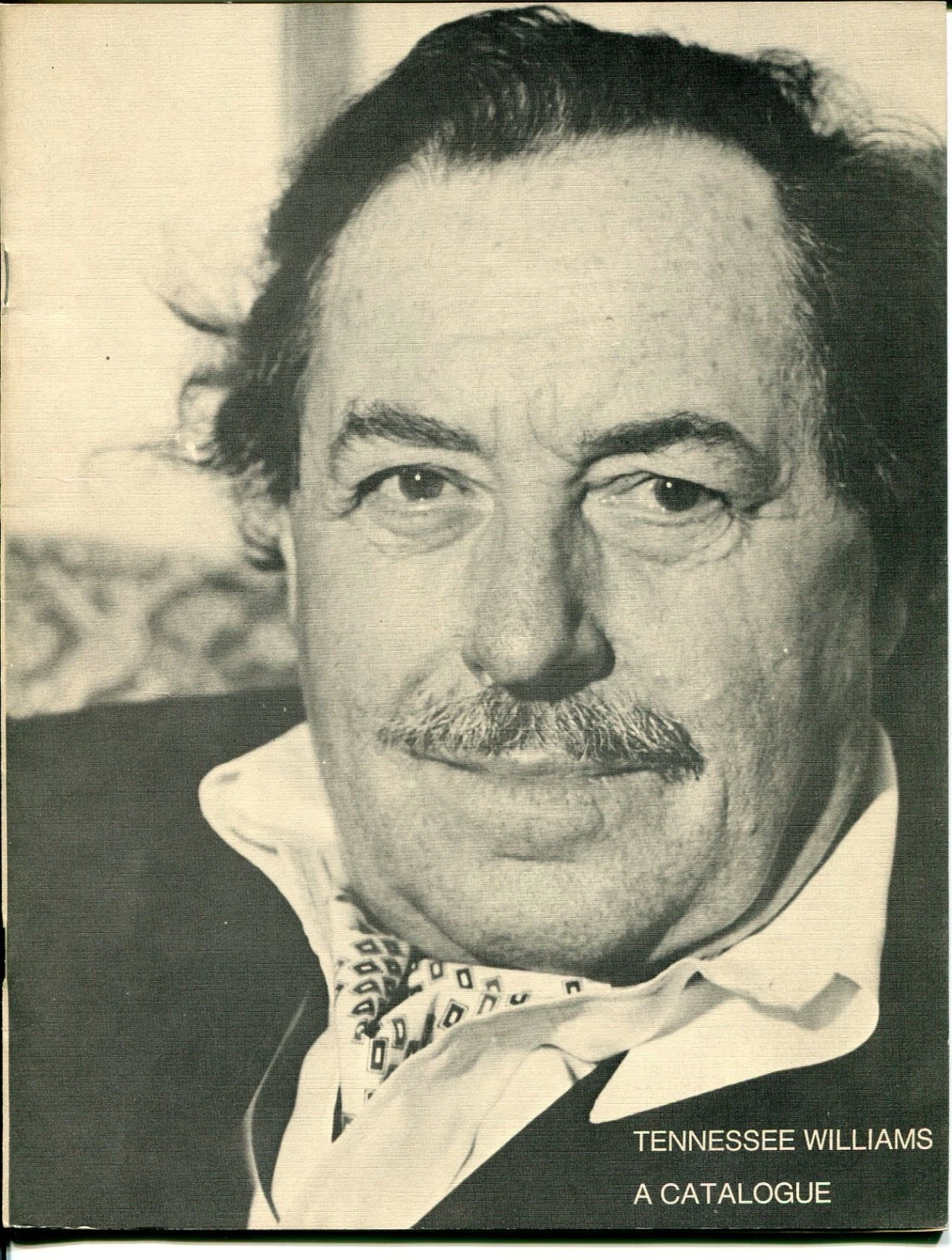 TENNESSEE WILLIAMS A CATALOG GOTHAM BOOK MART AND GALLERY RARE CATALOG COLLECTIBLE MEMORABILIA