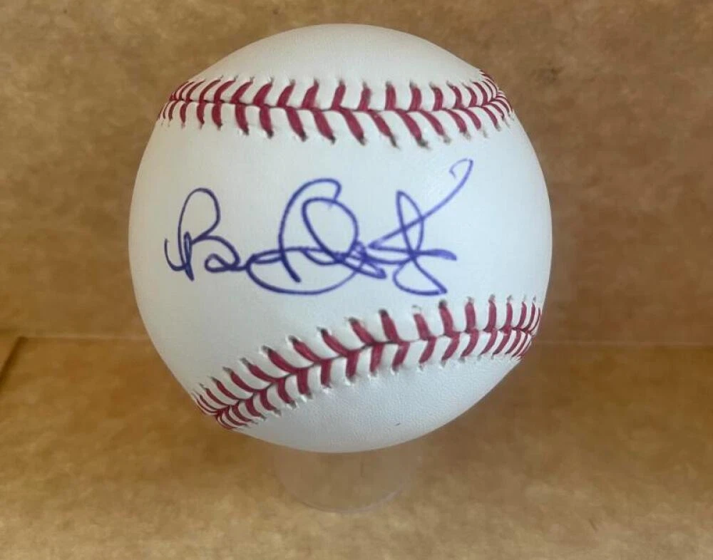 BENITO SANTIAGO REDS/MARLINS SIGNED AUTO M.L. BASEBALL BAS AUTHENTICATED