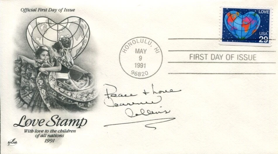Clarence Collins Singer Little Anthony and the Imperials Signed Autograph FDC