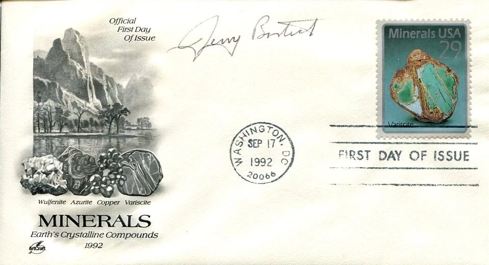 Jerry Bostick NASA Apollo 13 Mission Control Flight Dynamics Signed Autograph