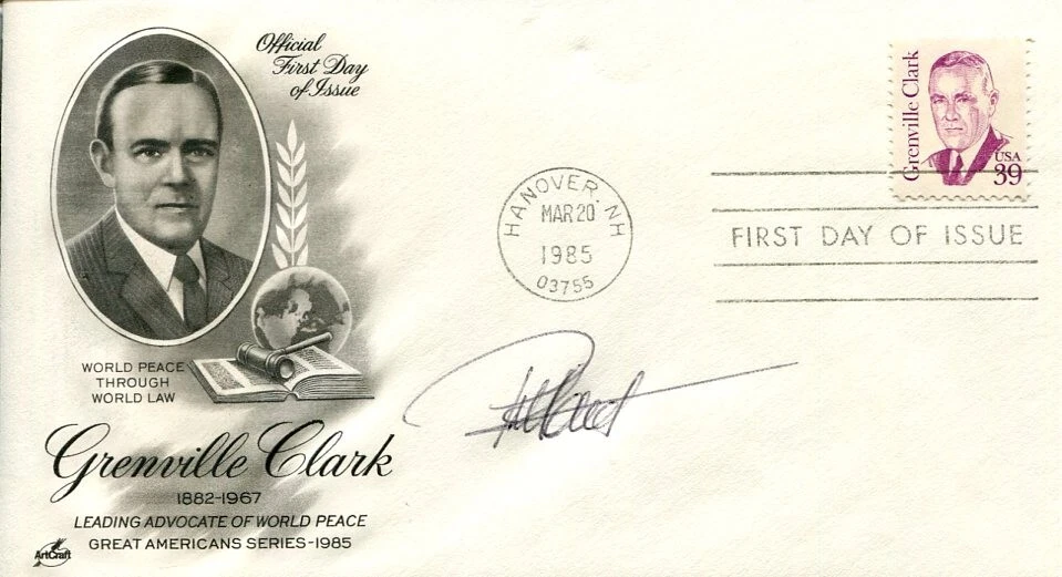 Jacques Pitteloud Switzerland Ambassador To United States Signed Autograph FDC