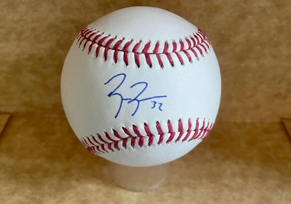 BEN BROWN CUBS SIGNED AUTOGRAPHED M.L. BASEBALL BECKETT AUTH