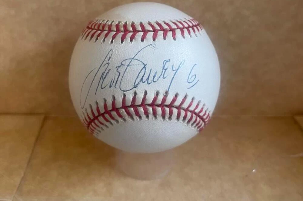 STEVE GARVEY #6 DODGERS/PADRES  SIGNED AUTOGRAPHED M.L. BASEBALL BECKETT AUTH