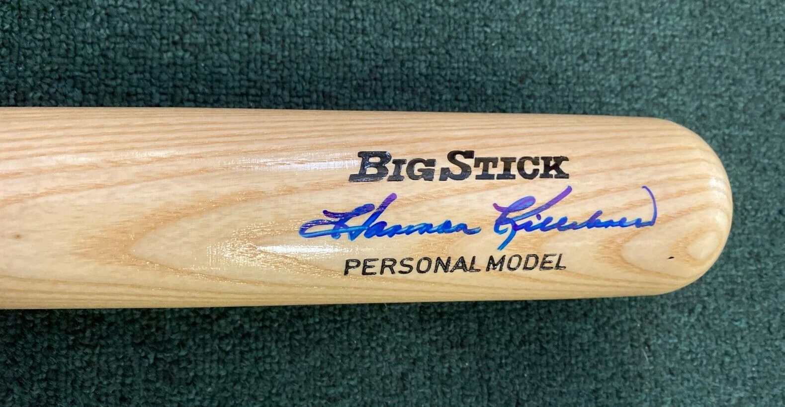 HARMON KILLEBREW TWINS SIGNED AUTOGRAPHED RAWLINGS BIG STICK BAT BECKETT BAS