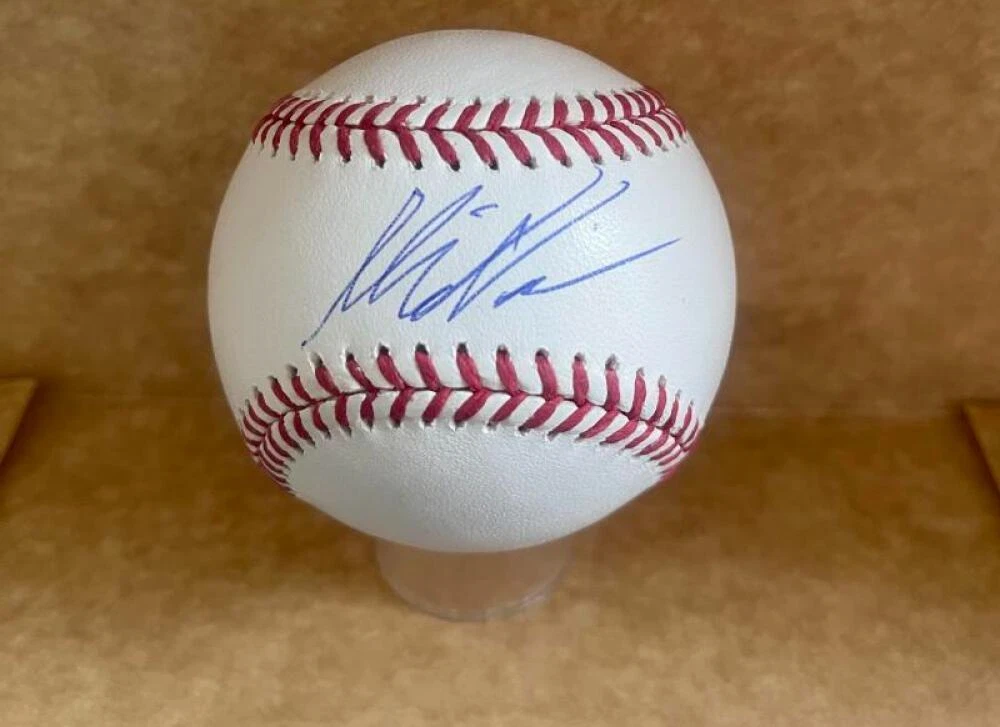 MIKE VASIL METS  SIGNED AUTOGRAPHED M.L. BASEBALL JSA AUTH