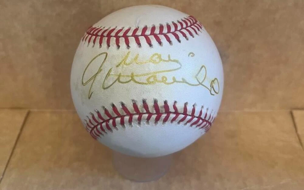 JUAN MARICHAL SAN FRANCISCO GIANTS N.L. BASEBALL BECKETT AUTH