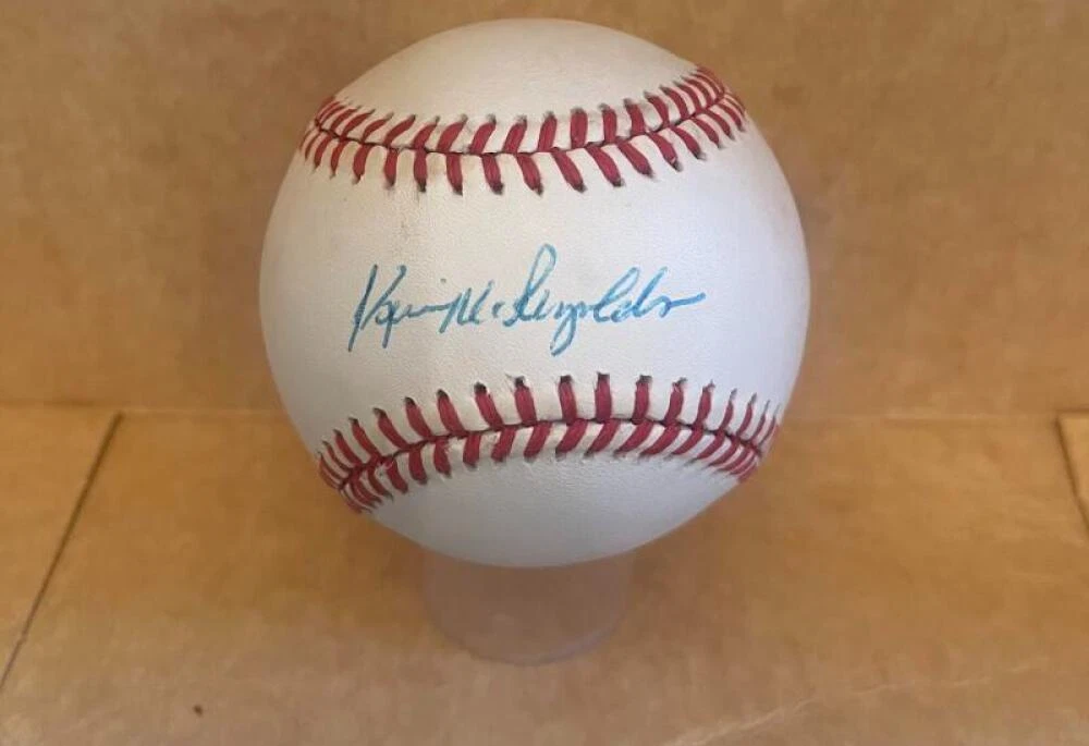 KEVIN MCREYNOLDS METS/PADRES VINTAGE N.L. BASEBALL BECKETT AUTH