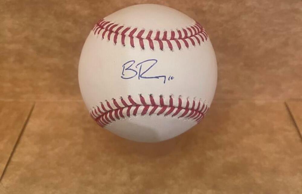 BRYAN REYNOLDS PIRATES   SIGNED AUTOGRAPHED M.L. BASEBALL BECKETT AUTH
