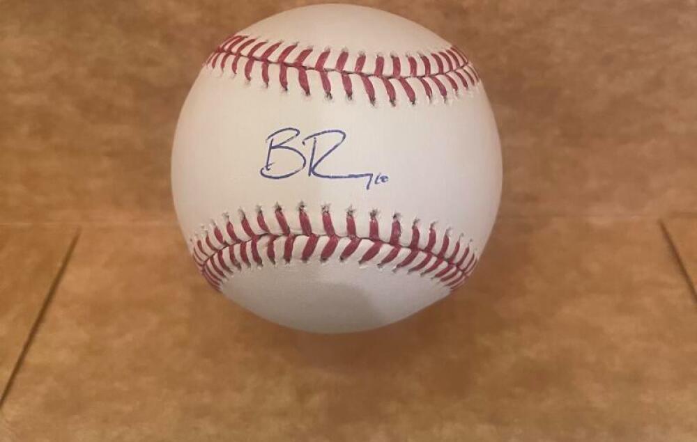 BRYAN REYNOLDS PIRATES   SIGNED AUTOGRAPHED M.L. BASEBALL BECKETT AUTH