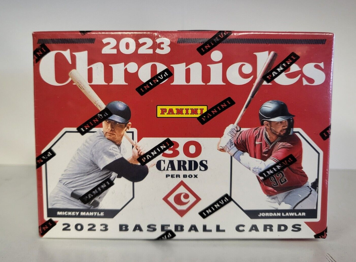 2023 PANINI CHRONICLES BASEBALL SEALED BLASTER BOX MICKEY MANTLE COVER