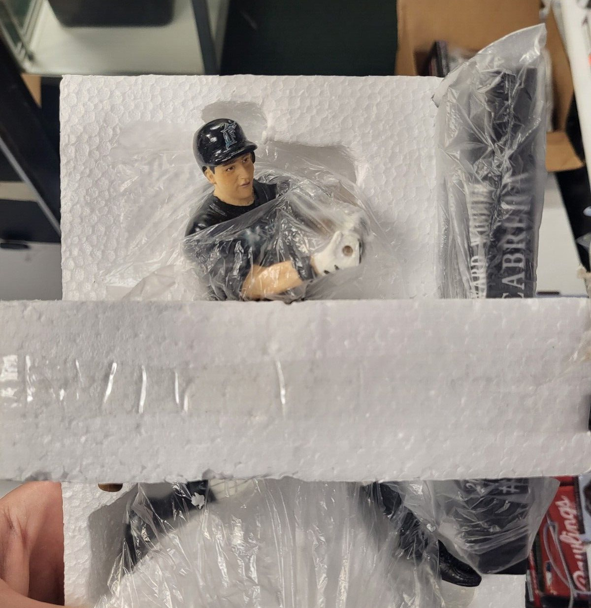 MIGUEL CABRERA FLORIDA MARLINS COLLECTIBLE STATUE DISPLAY NEW RARE