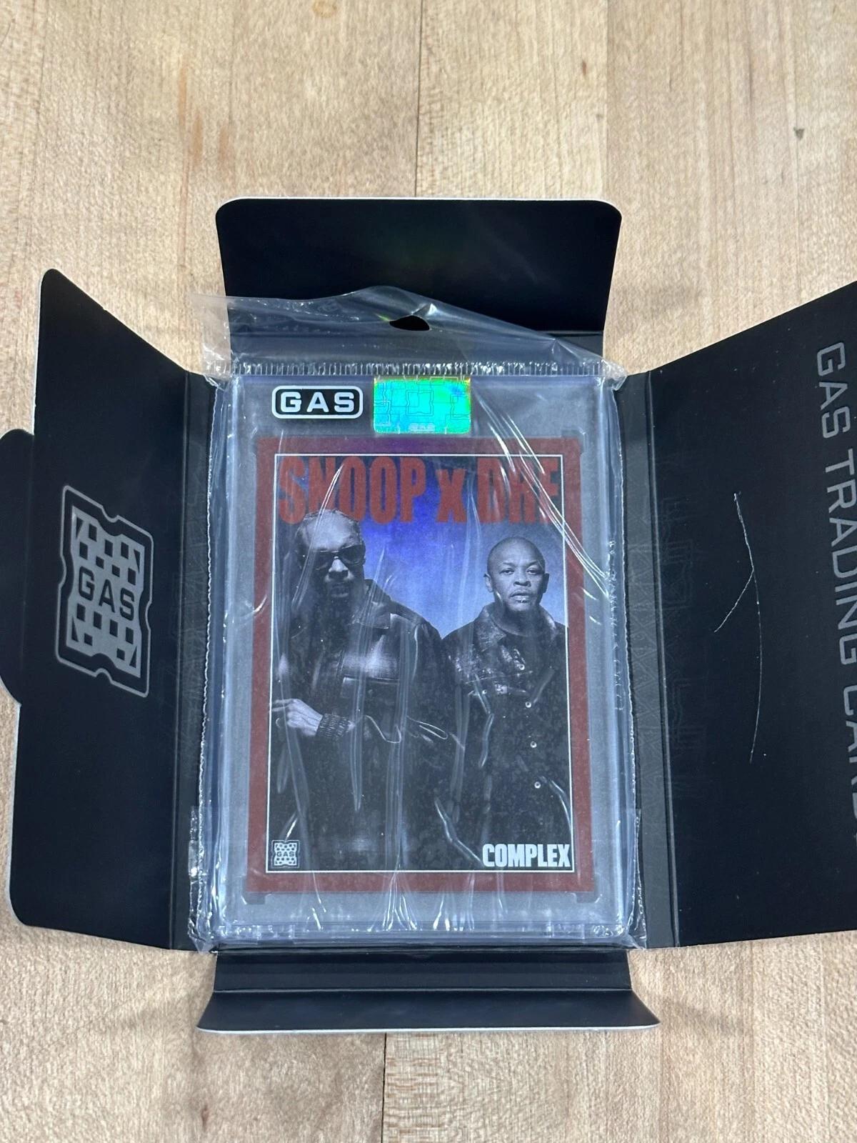 Complex Cover x Snoop Dogg Dr Dre GAS Trading Card C-4 Bronze Foil #29/75 RARE