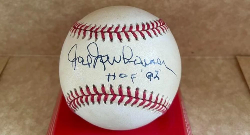 HAL NEWHOUSER HOF 92  SIGNED AUTOGRAPHED A.L. BASEBALL BECKETT AUTH