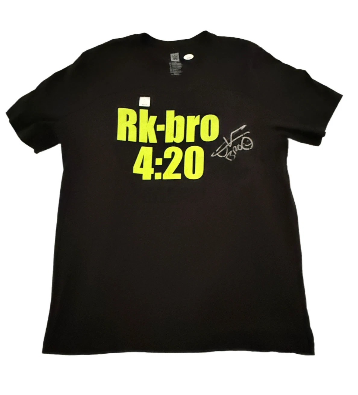 Matt Riddle Signed XL RK-Bro 4:20 WWE Official T-Shirt JSA COA