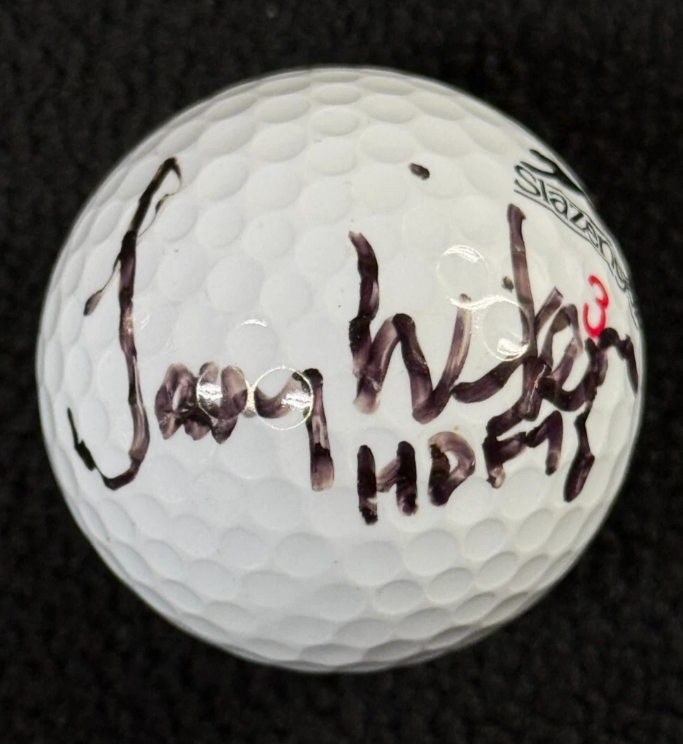 Larry Wilson Signed Golf Ball St Louis Cardinals Beckett LOA COA