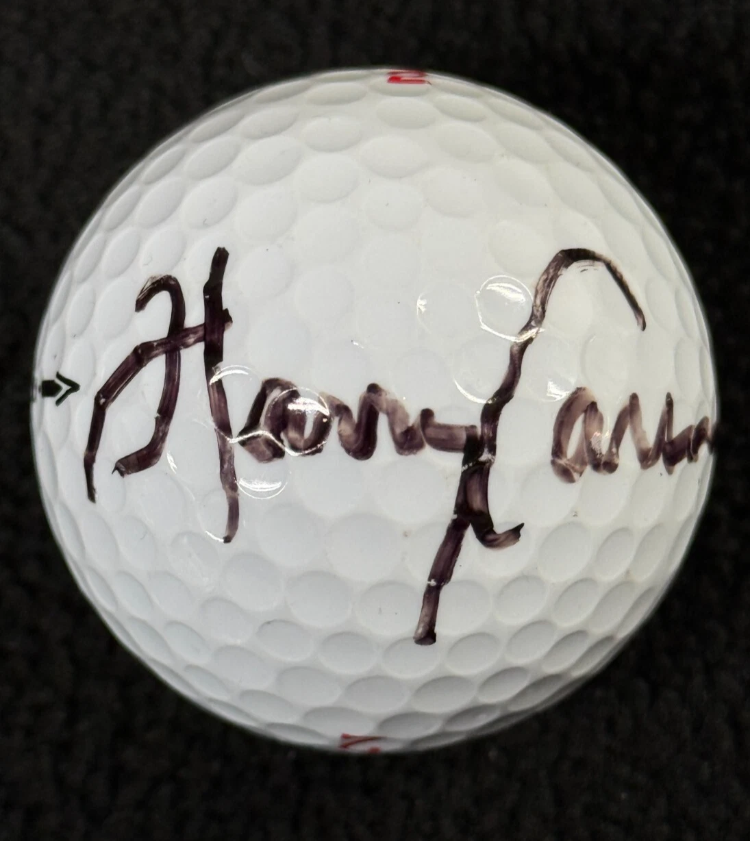 Harry Carson Signed Golf Ball New York Giants Beckett LOA COA