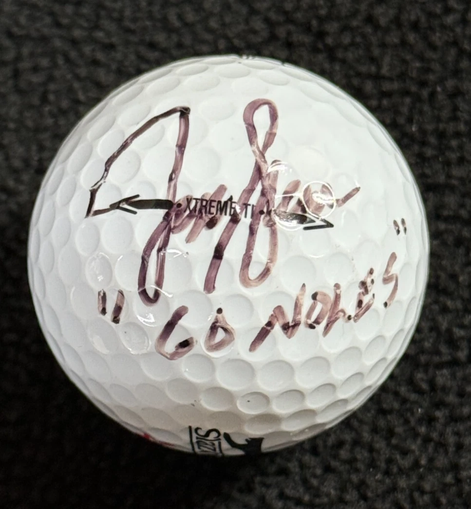 Jeff Sluman Signed Golf Ball Beckett LOA COA