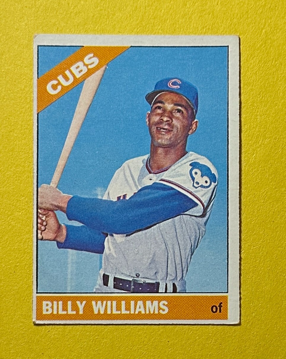 1966 TOPPS BILLY WILLIAMS #580 CUBS