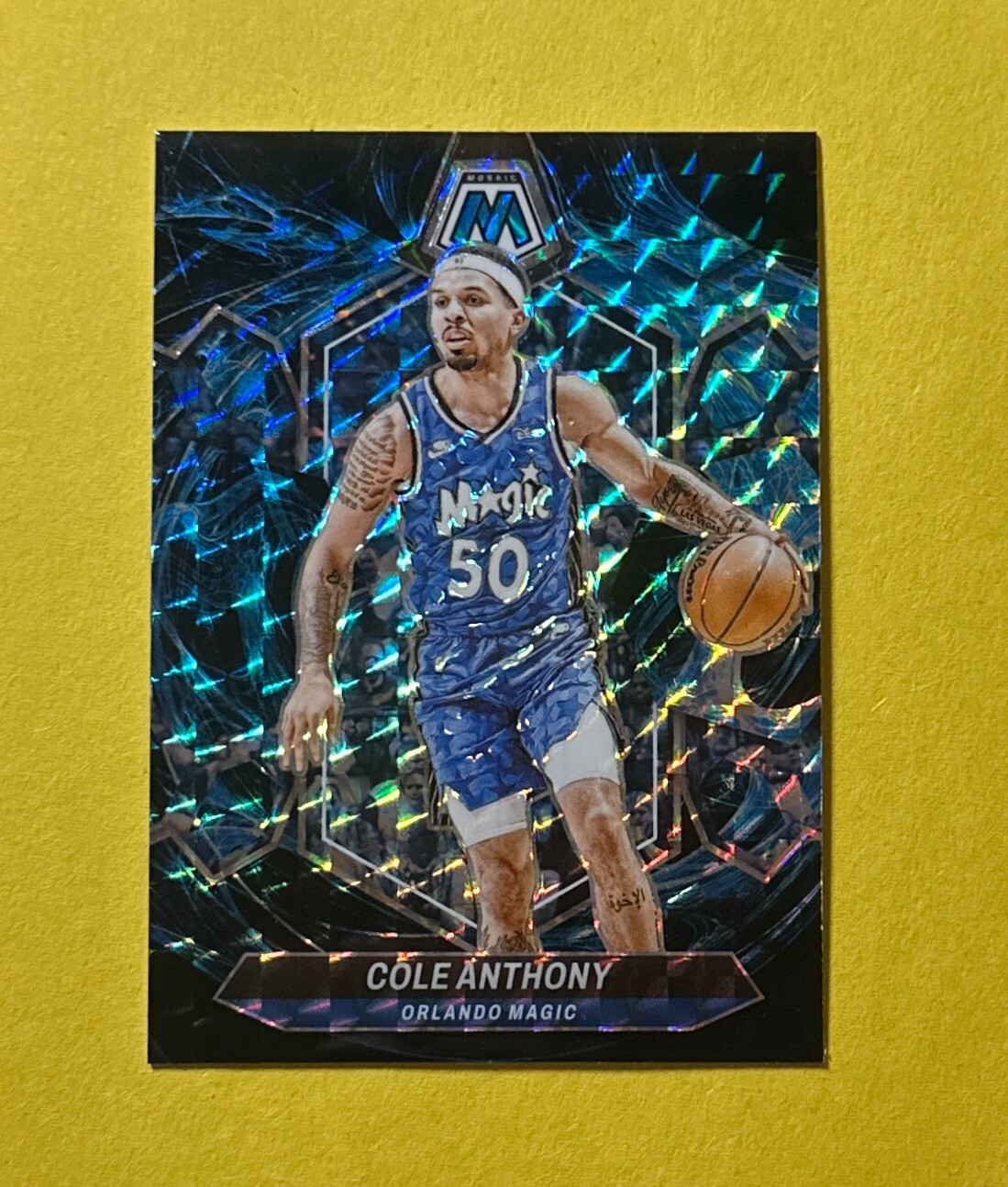 2023-24 PANINI PRIZM COLE ANTHONY GENESIS SP #165 MAGIC