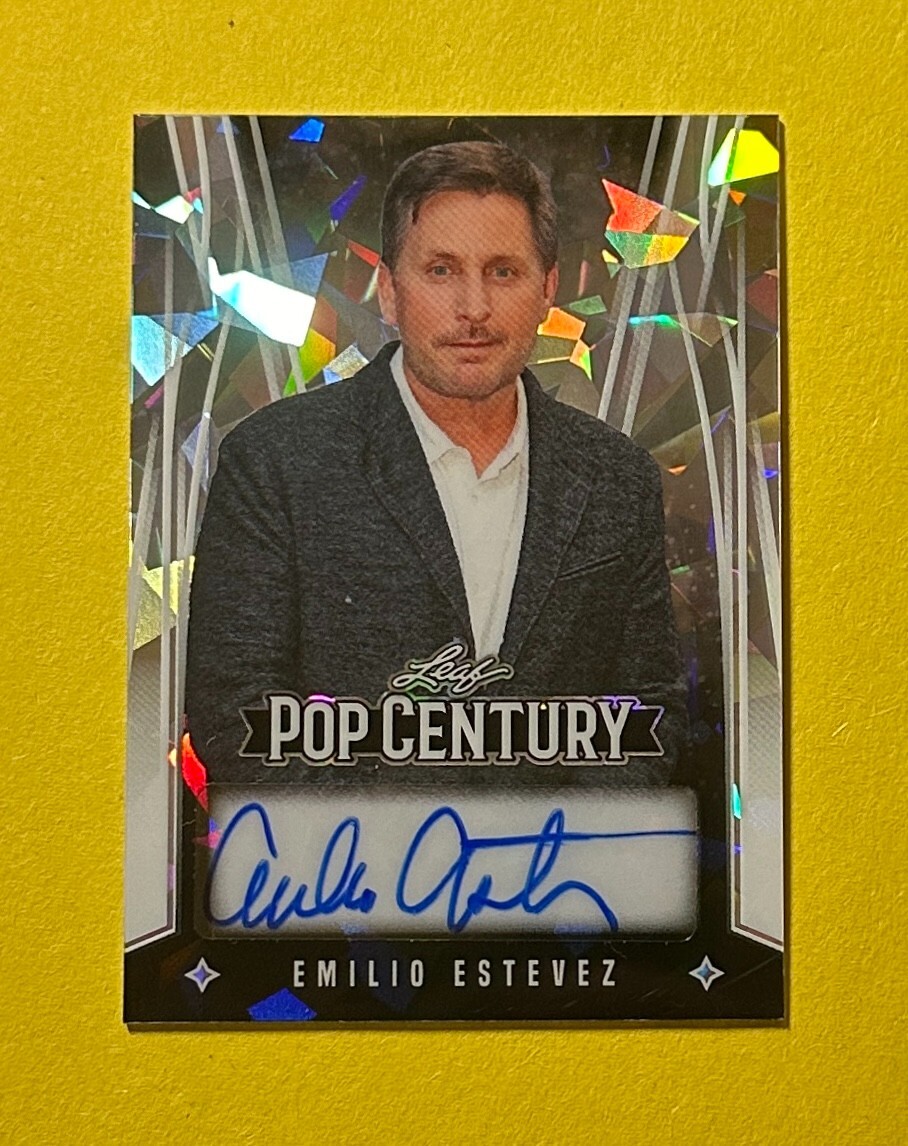 2025 LEAF POP CENTURY EMILIO ESTEVEZ 1/1 AUTOGRAPH #BA-EE1