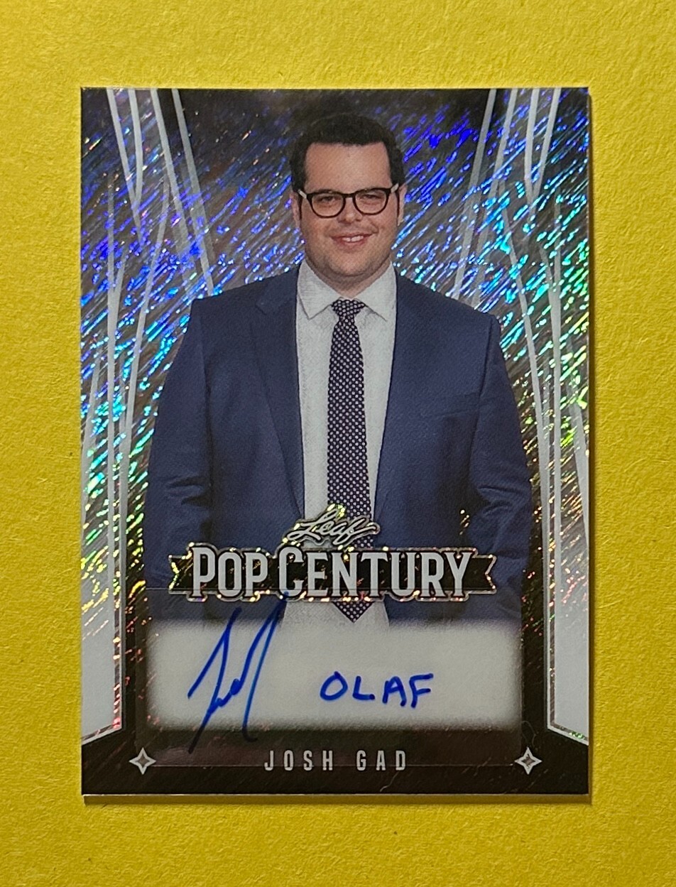2025 LEAF POP CENTURY JOSH GAD AUTOGRAPH /20 