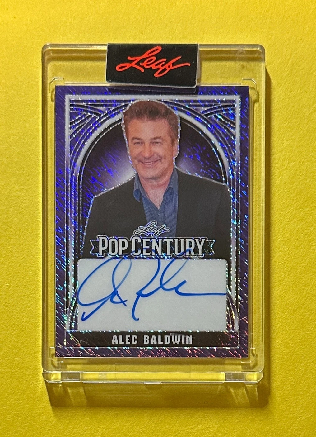 2024 LEAF POP CENTURY ALEC BALDWIN AUTOGRAPH /45 #PCP-AB1 SEALED