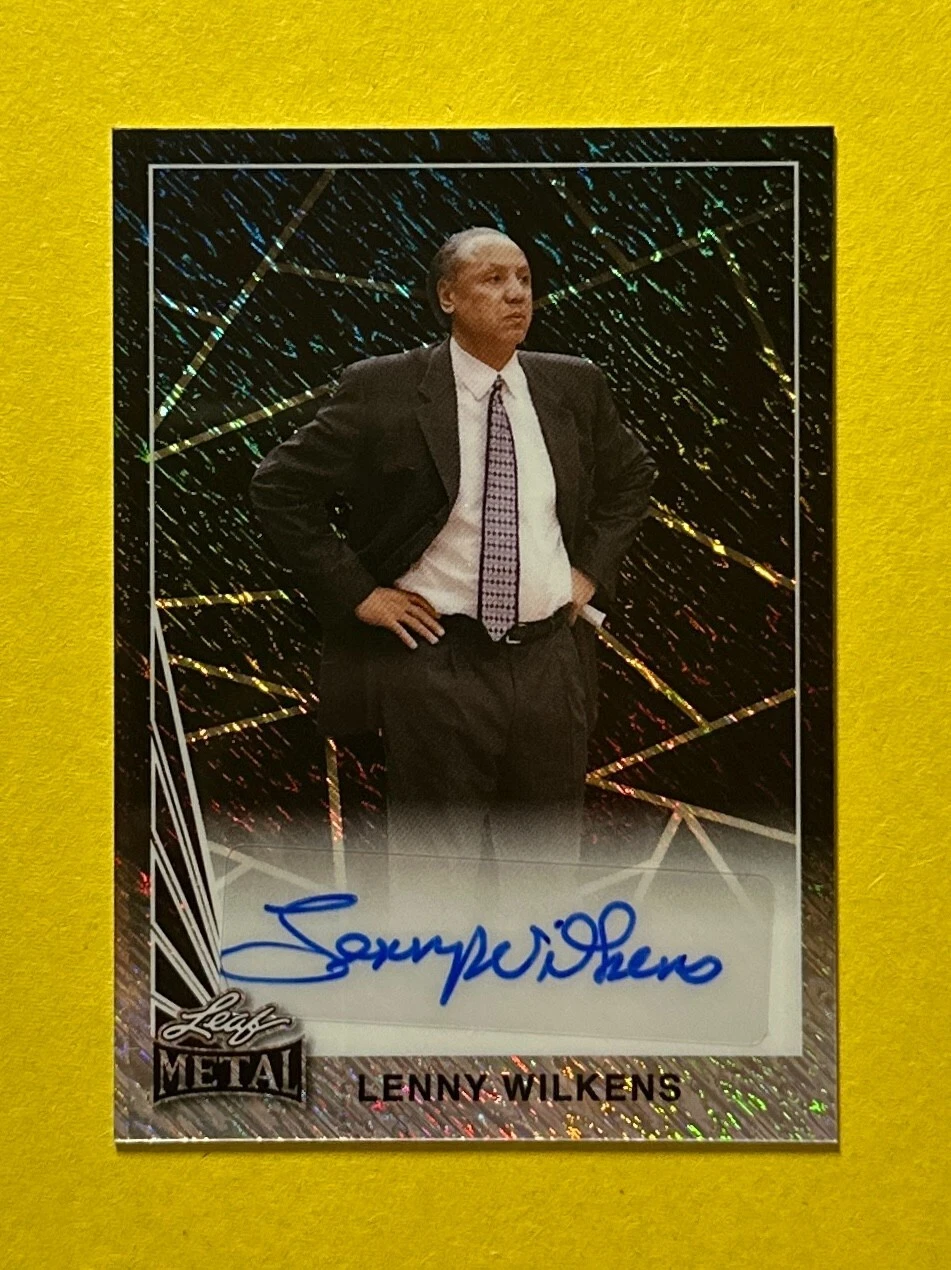 2024 LEAF METAL LENNY WILKINS AUTOGRAPH 1/1 90A-LW2