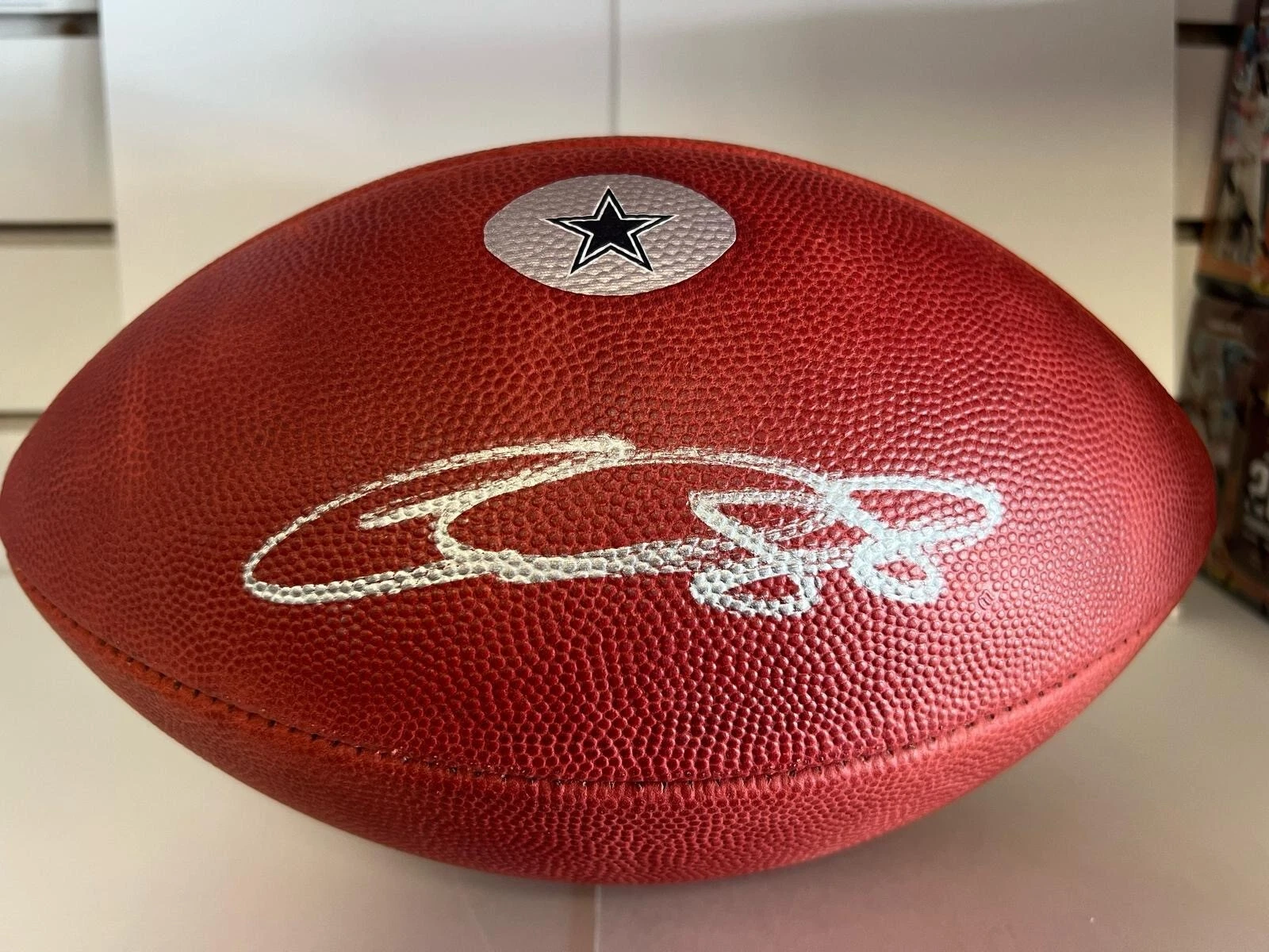 CEEDEE LAMB DALLAS COWBOYS SIGNED AUTOGRAPHED OFFICIAL GAME BALL FANATICS CERT