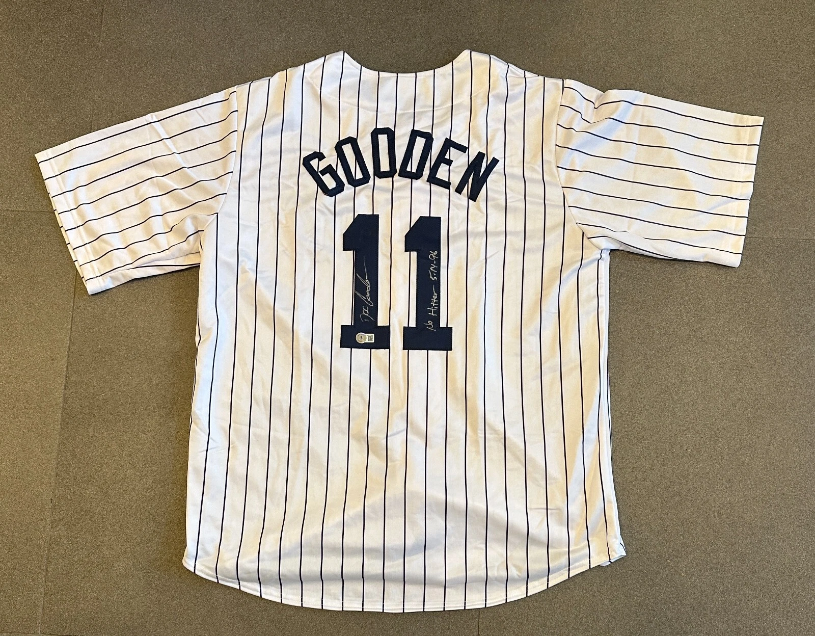 DWIGHT GOODEN YANKEES SIGNED AUTO'D 