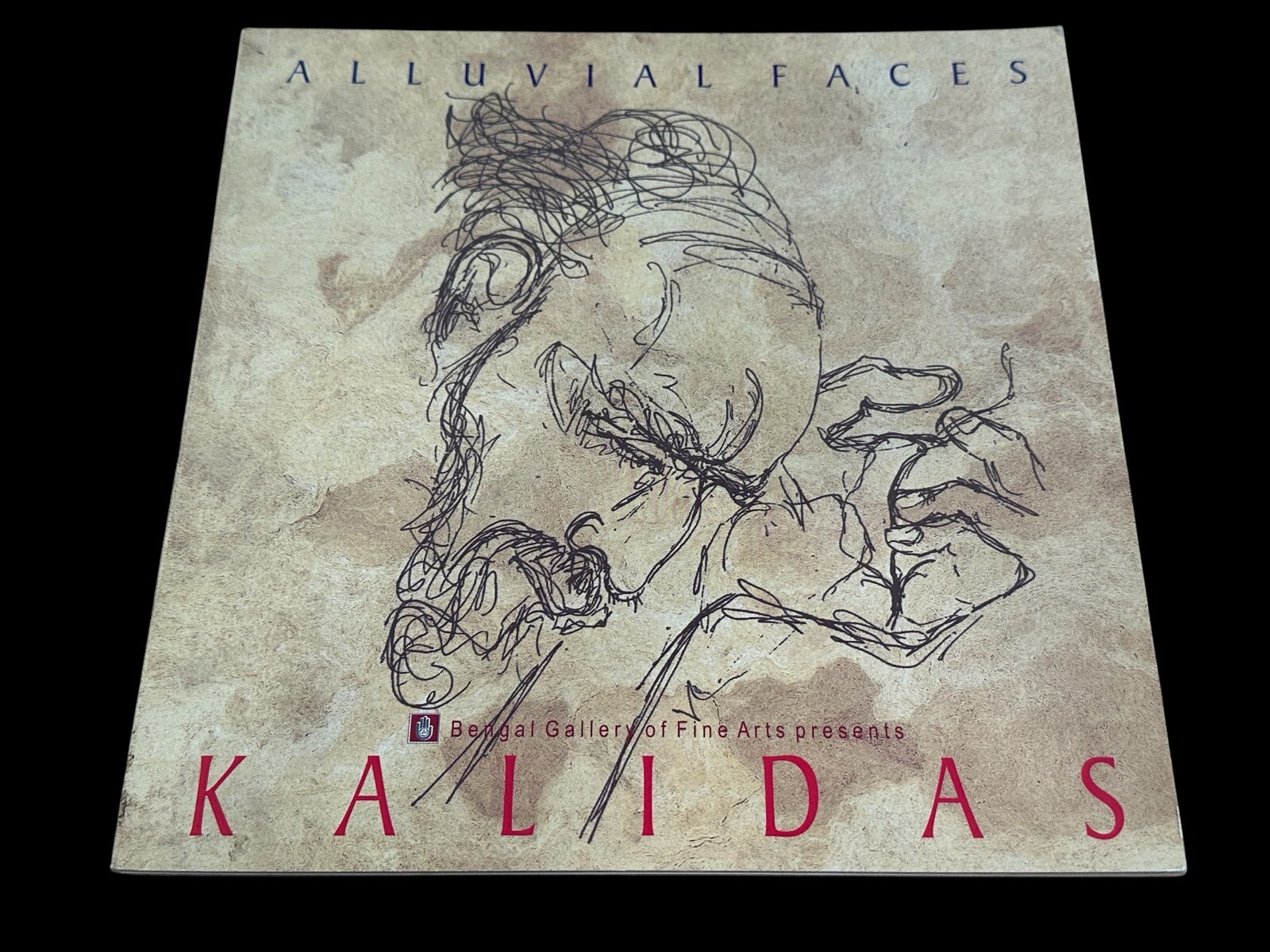 Kalidas Karmakar Bangladeshi Viscosity Artist Signed Autograph Art Book Sketch