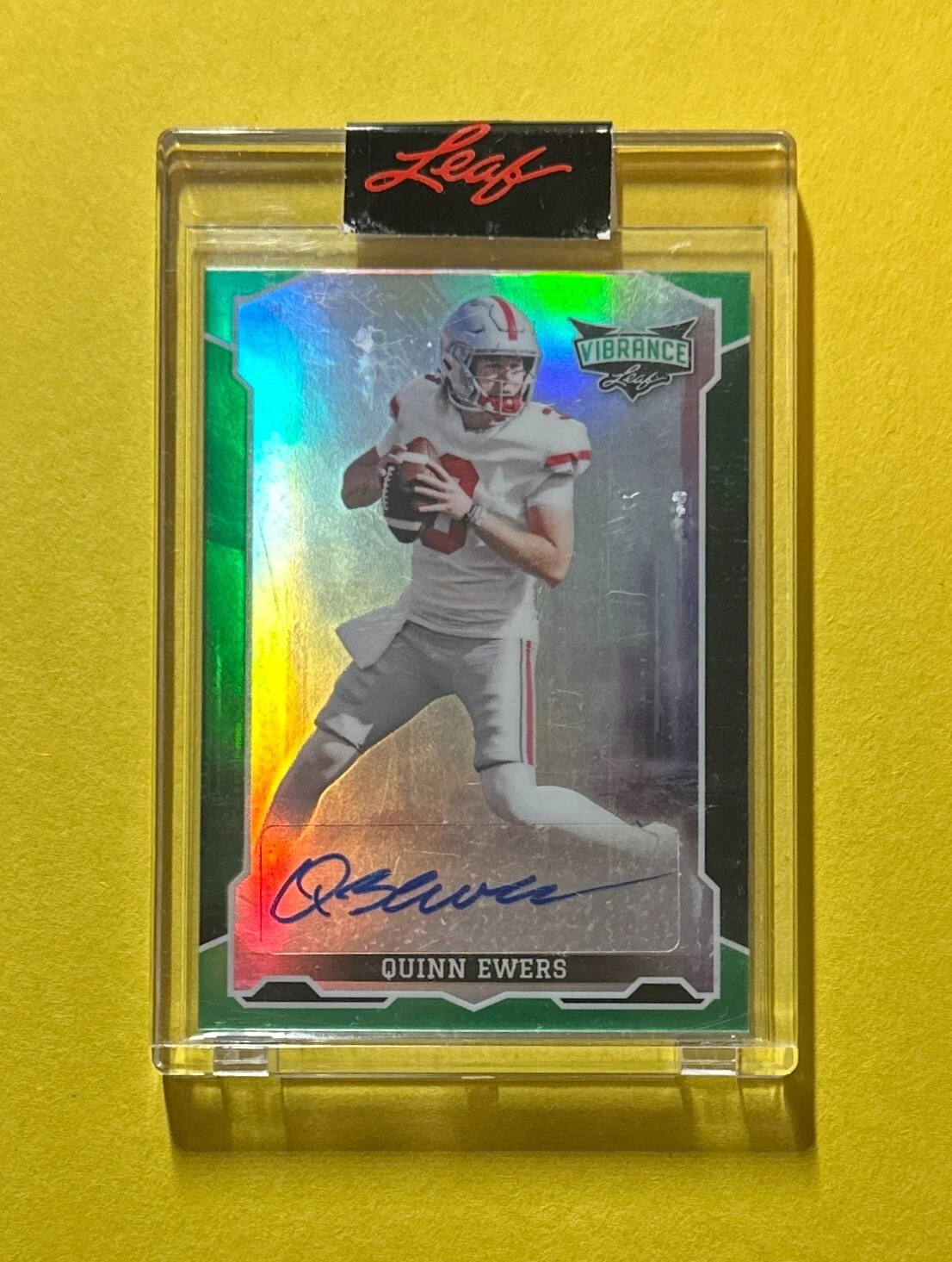 2022 LEAF VIBRANCE QUINN EWERS AUTOGRAPH /25 #BA-QE1 SEALED