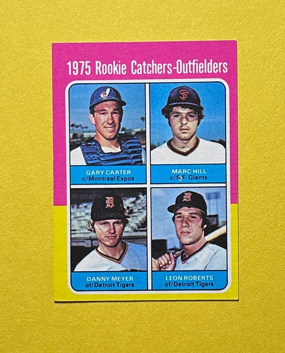 1975 TOPPS ROOKIE CATCHERS-OUTFIELDERS CARTER HILL MEYER ROBERTS #620