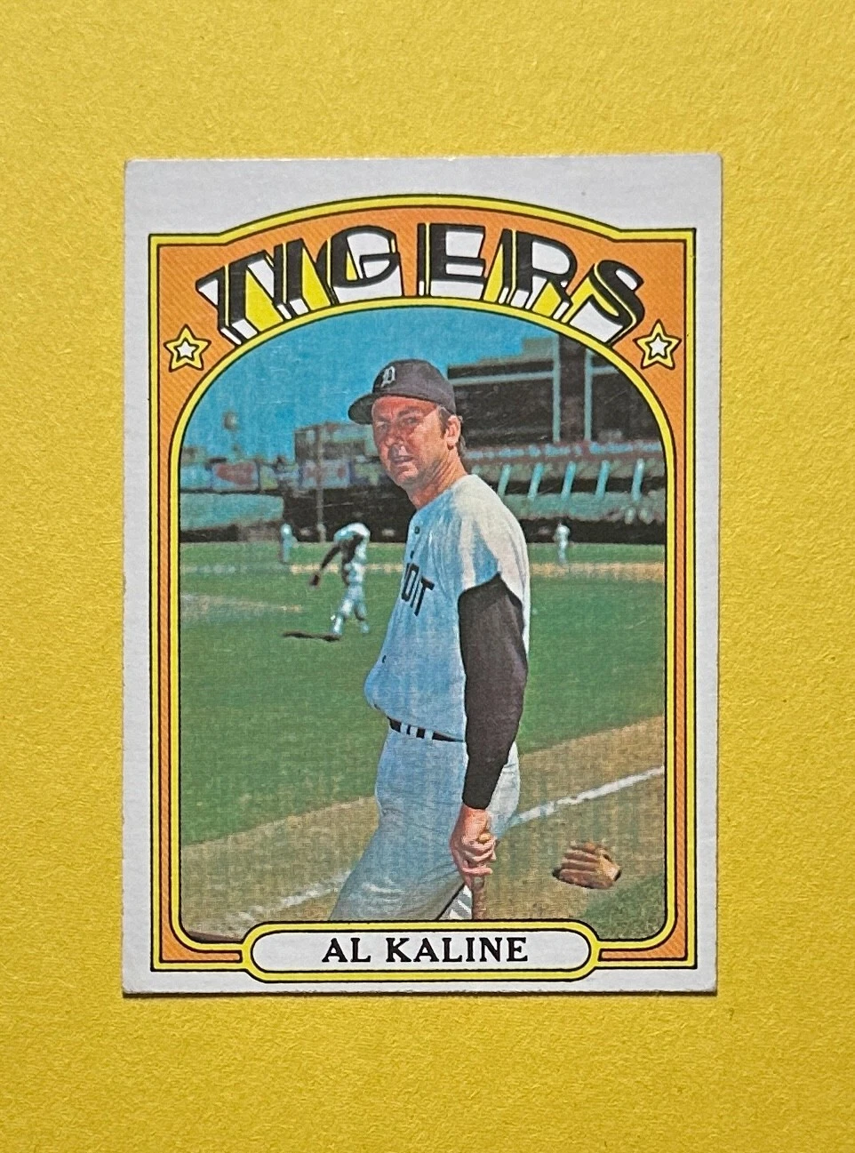 1972 TOPPS AL KALINE #600 TIGERS HOF