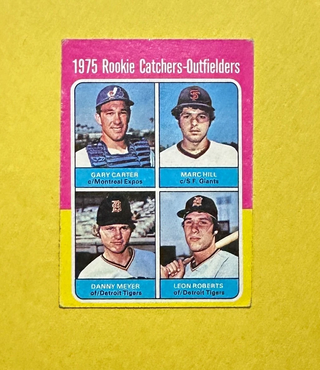 1975 TOPPS ROOKIE CATCHERS CARTER HILL MEYER ROBERTS #620