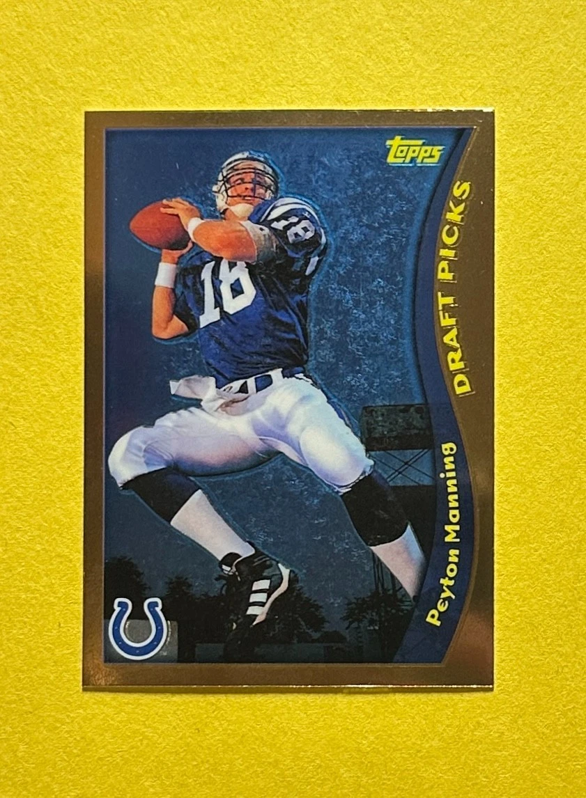 2010 TOPPS CHROME PEYTON MANNING DRAFT PICKS #360 COLTS