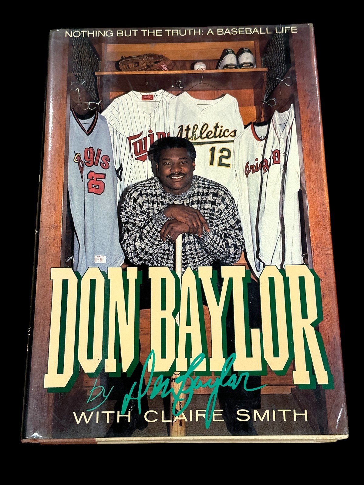 Don Baylor New York Yankees California Angels Red Sox Signed Autograph Book JSA