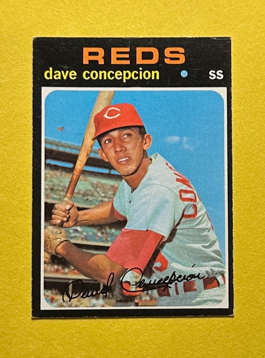 1971 TOPPS DAVE CONCEPCION #14 REDS ROOKIE