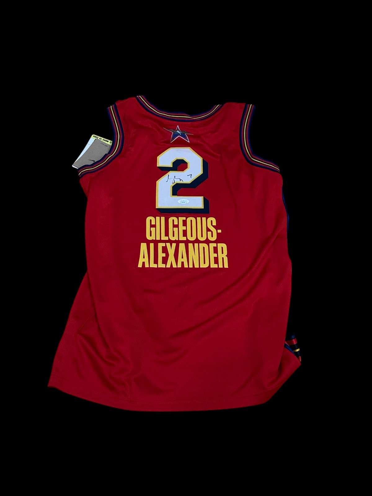 Shai Gilgeous-Alexander OKC Oklahoma City Thunder Signed Autograph Jersey JSA