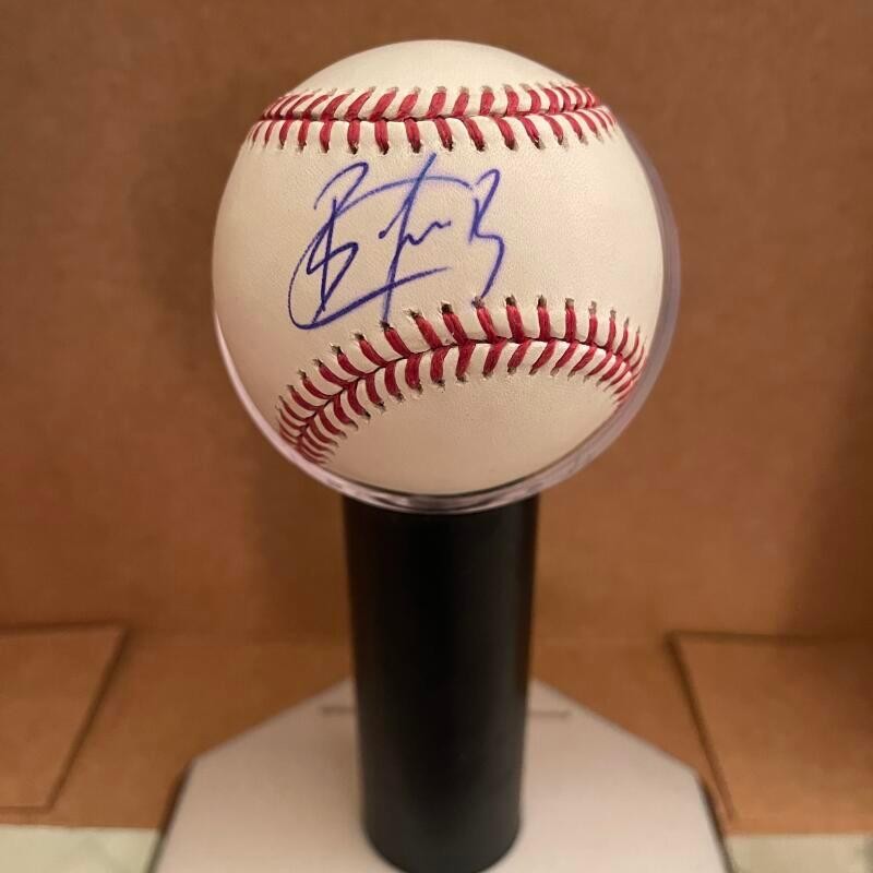 BRAYAN BELLO RED SOX  SIGNED AUTOGRAPHED M.L. BASEBALL BECKETT AUTH