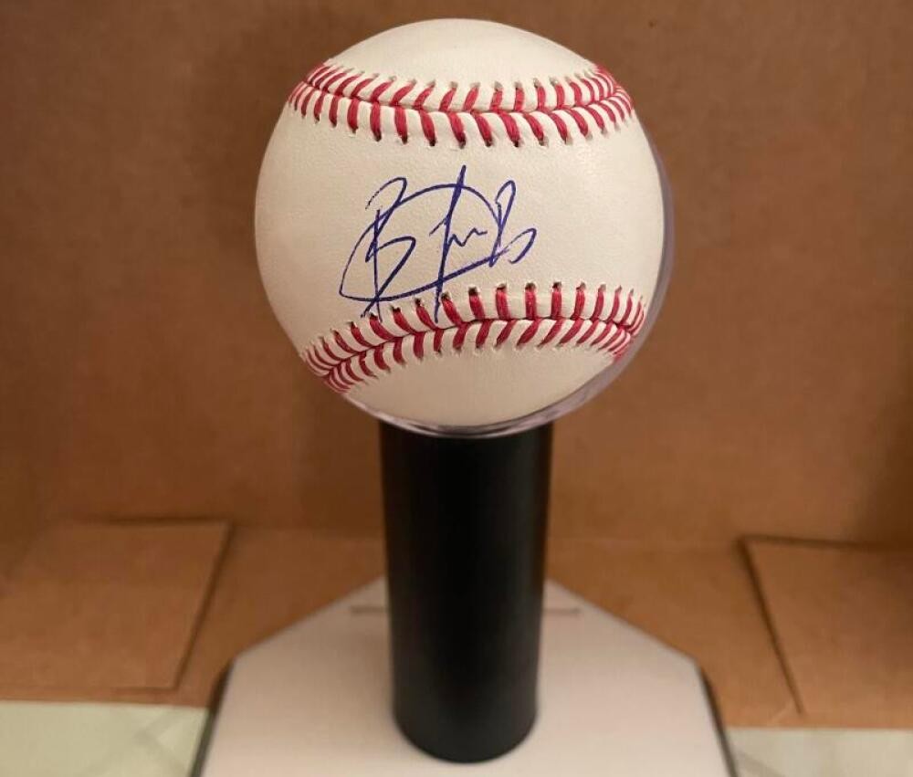 BRAYAN BELLO RED SOX  SIGNED AUTOGRAPHED M.L. BASEBALL BECKETT AUTH