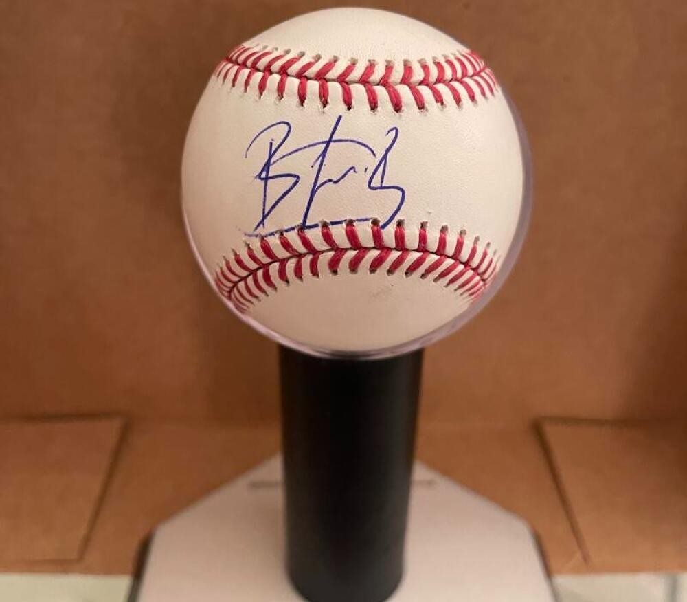 BRAYAN BELLO RED SOX  SIGNED AUTOGRAPHED M.L. BASEBALL BECKETT AUTH