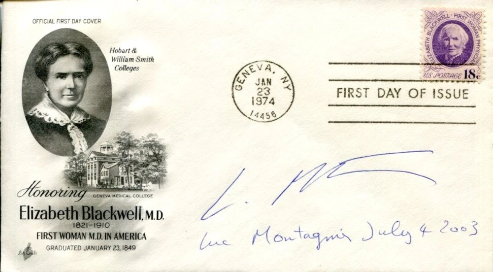 Luc Montagnier Nobel Prize Medicine HIV Virus Discoverer Signed Autograph FDC