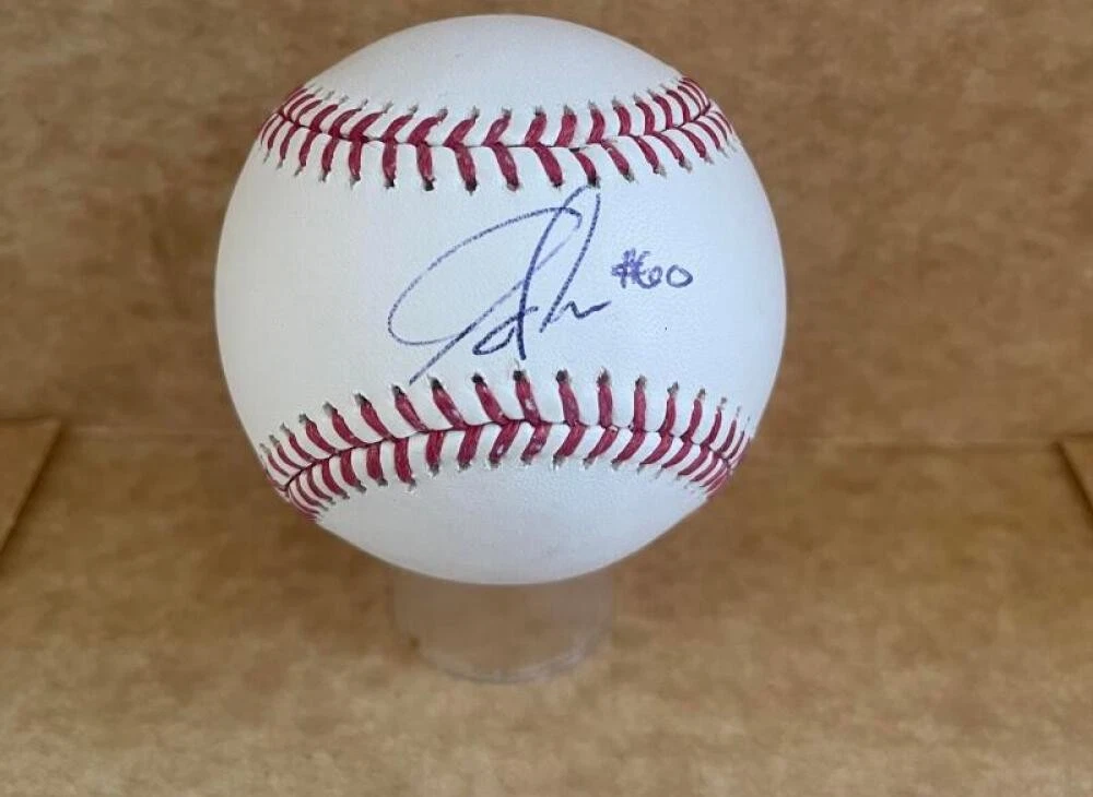 FORREST WHITLEY ASTROS SIGNED AUTOGRAPHED M.L. BASEBALL BECKETT AUTH