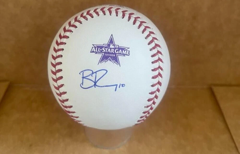 BRYAN REYNOLDS PIRATES SIGNED 2021 ALL STAR BASEBALL BECKETT AUTH