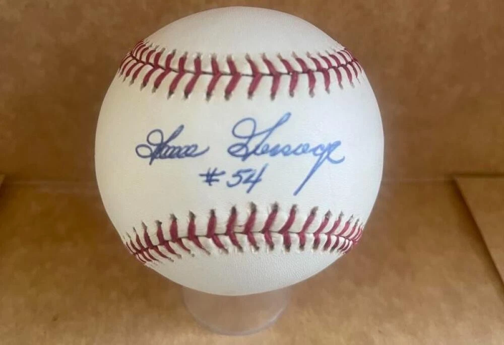GOOSE GOSSAGE NY YANKEES #54  SIGNED AUTOGRAPHED M.L. BASEBALL BECKETT AUTH