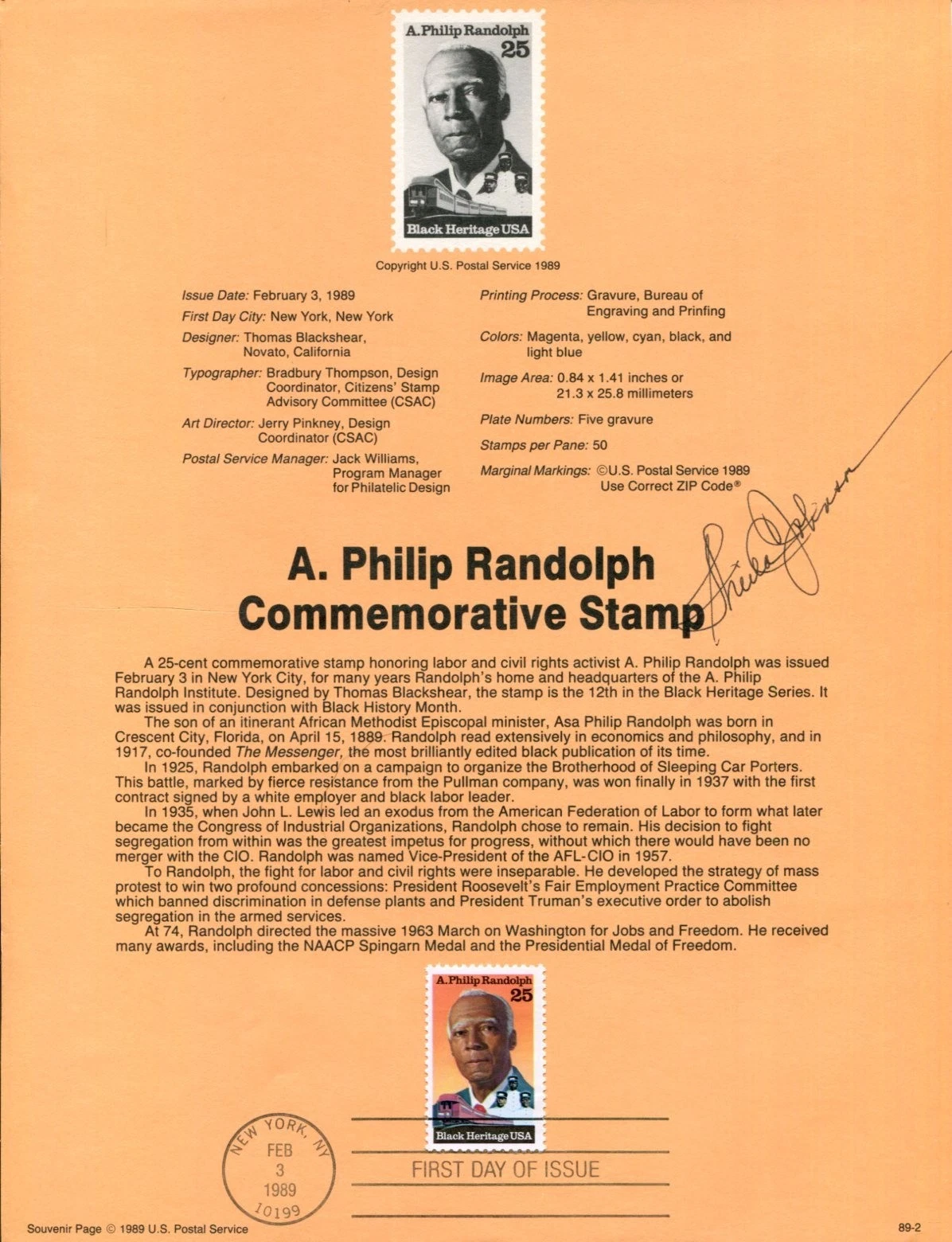 Sheila Johnson Founder of BET CEO Salamander Hotels Signed Autograph FDC Sheet